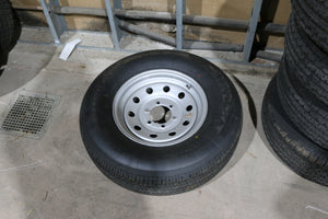 235/80R16 6-Lug Steel Trailer Wheel w/ Tire