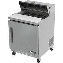 Load image into Gallery viewer, BERG 8-PAN 10" CUTTING BOARD SANDWICH PREP TABLE