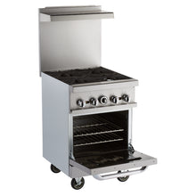 Load image into Gallery viewer, PATRIOT 4-BURNER GAS RANGE w/ OVEN