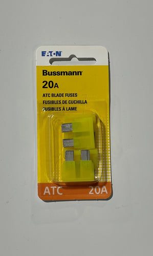 20A Blade Fuse - Yellow