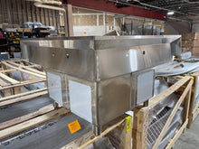 Load image into Gallery viewer, All Stainless Food Truck 3 Compartment 14x14 Corner Sink w (2) 14" DB