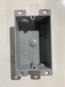 1 Gang Shallow Work Box