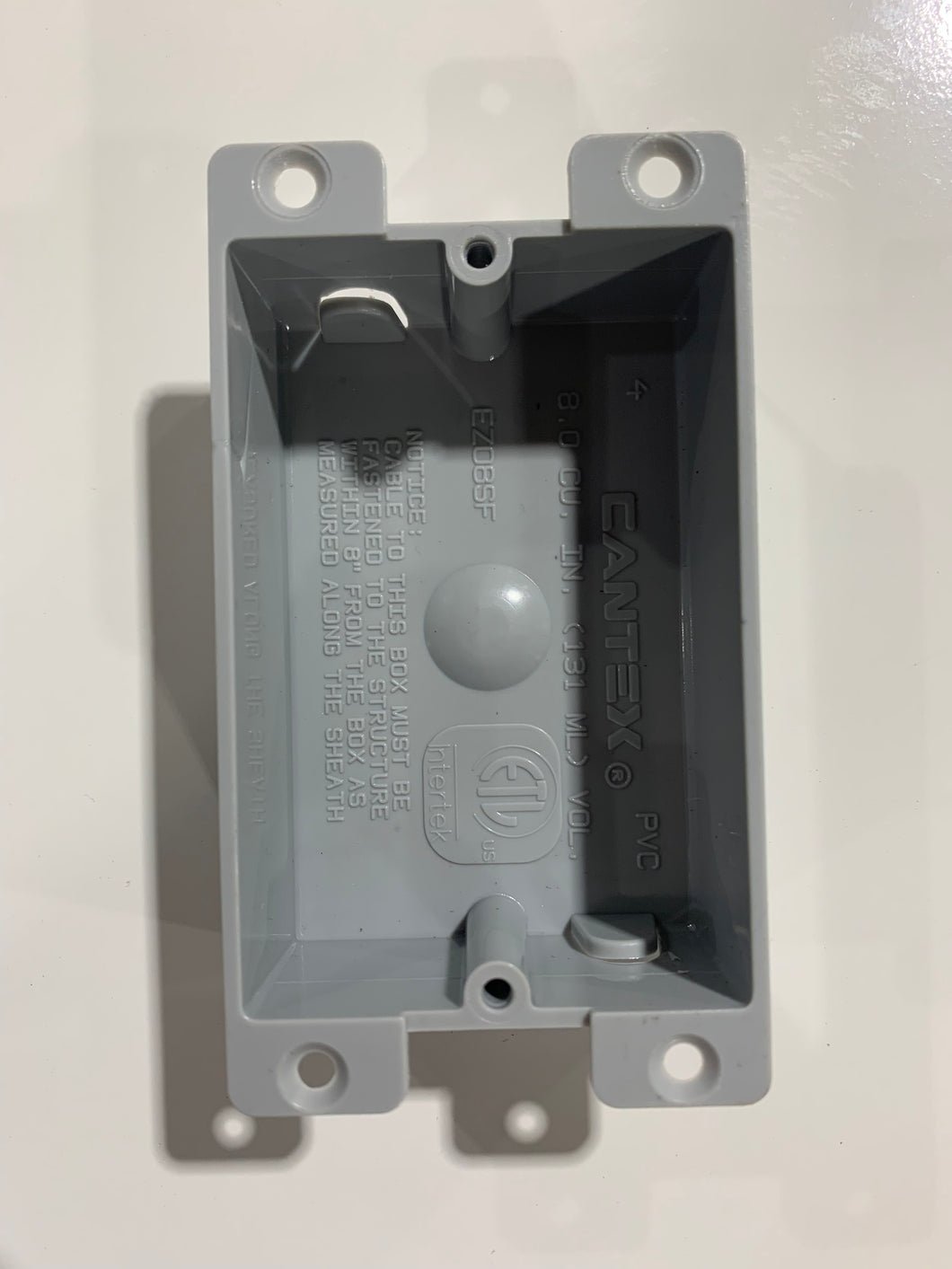 1 Gang Shallow Work Box