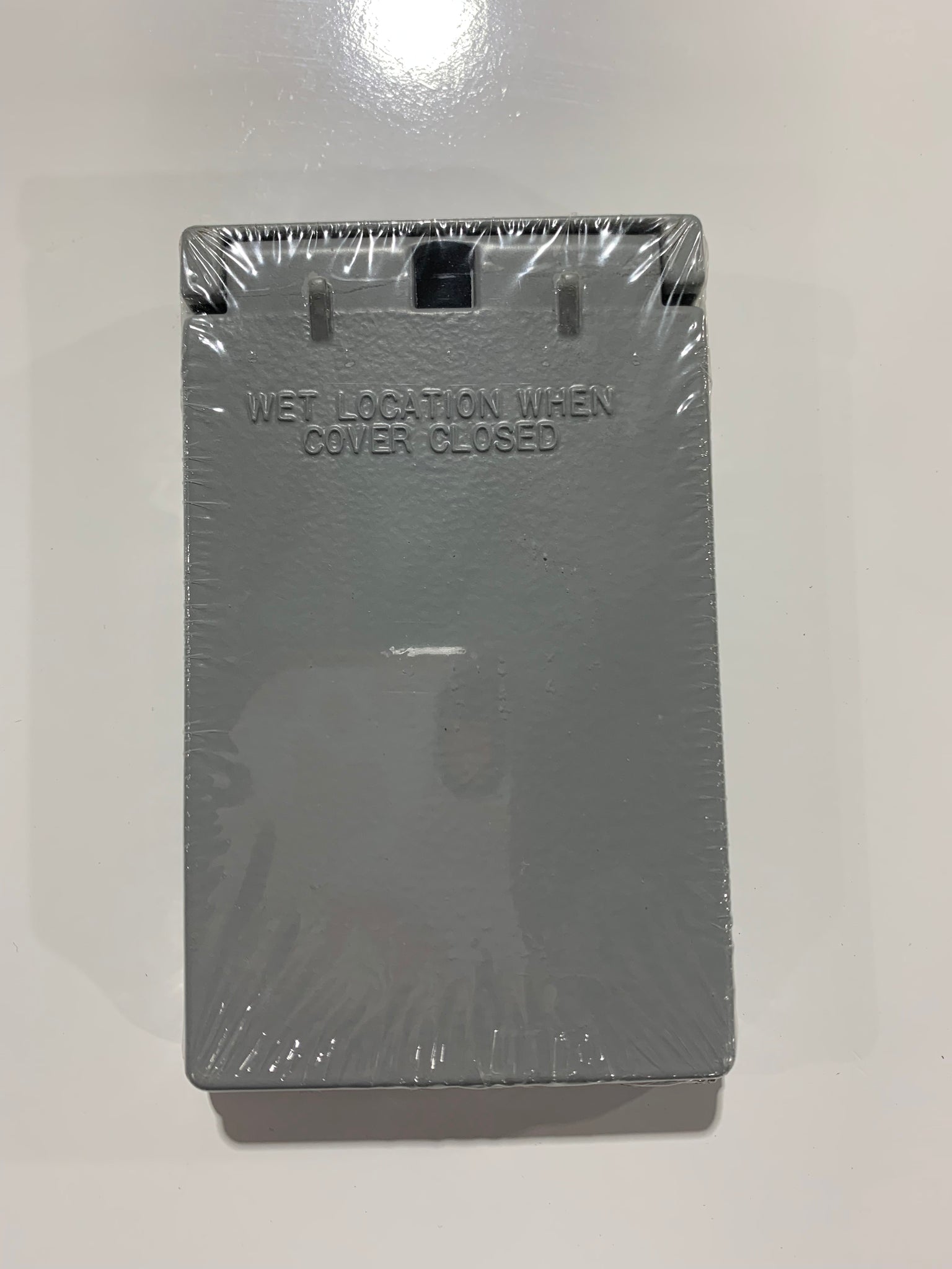 Sigma Electric Metal GFCI Cover - 1 Gang Vertical Rectangle For Wet Locations