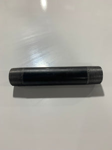 3/4" x 5" Black Nipple