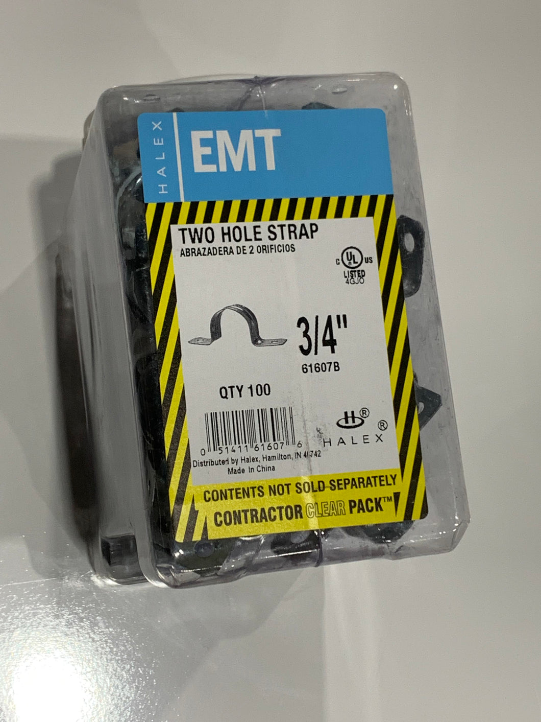 Halex, 3/4 in. Electrical Metallic Tube (EMT) 2-Hole Straps
