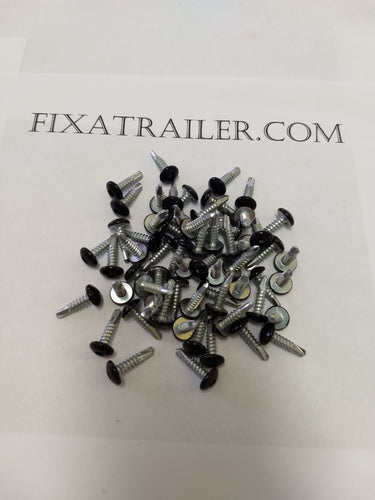 100ct Eight point enclosed trailer exterior skin screws