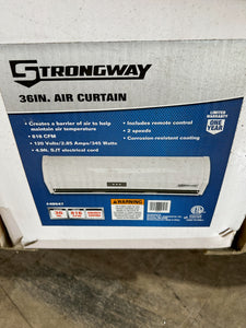 Strongway 36in Air Curtain