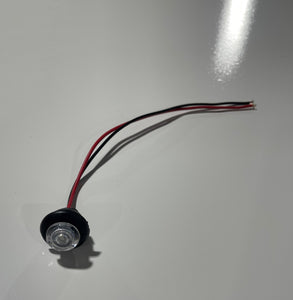 Single LED Trailer Light - Red Wire