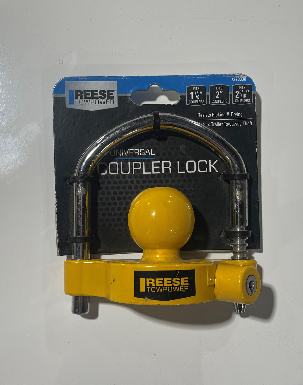 Universal Coupler Lock - Yellow