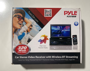 Pyle Car Stereo w/ Video Receiver