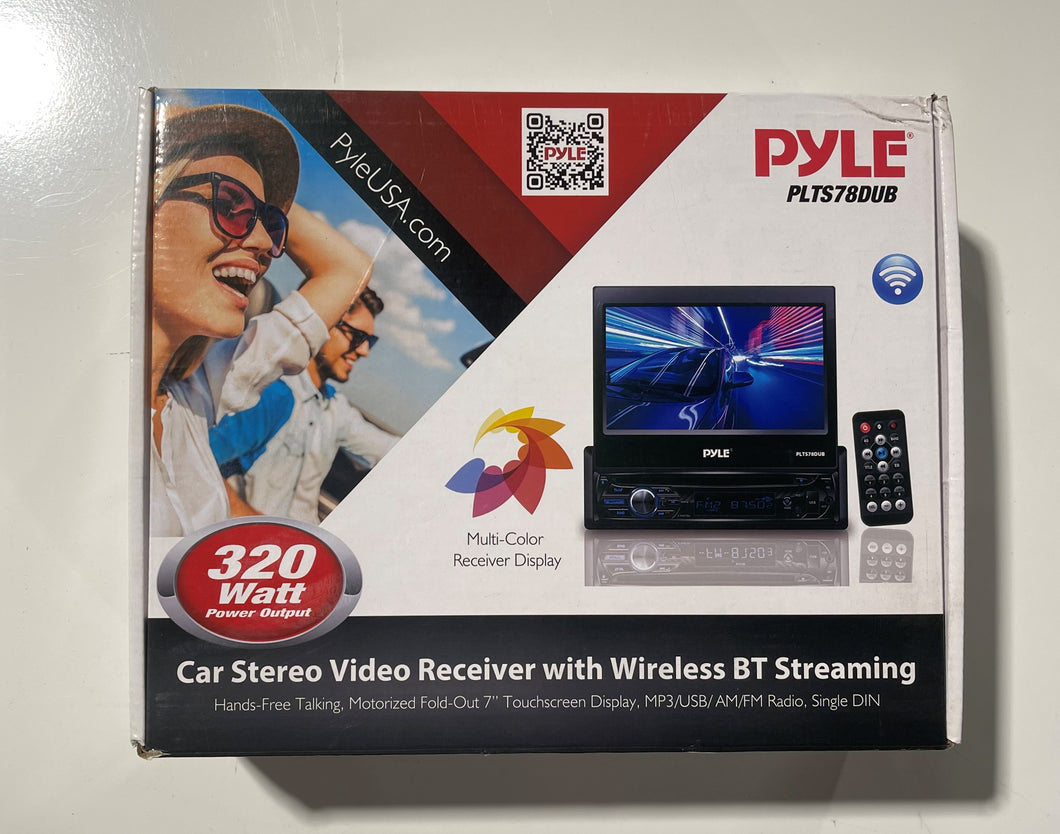 Pyle Car Stereo w/ Video Receiver